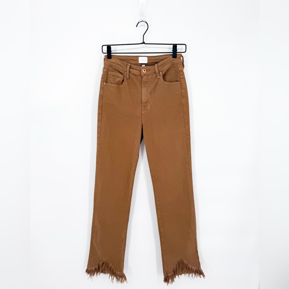 Jonathan Simkhai Blake Denim Bootcut Jeans in Pecan Size 27